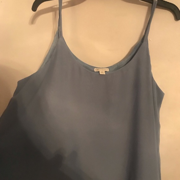 Blue Layered Tank Top - Picture 4 of 5